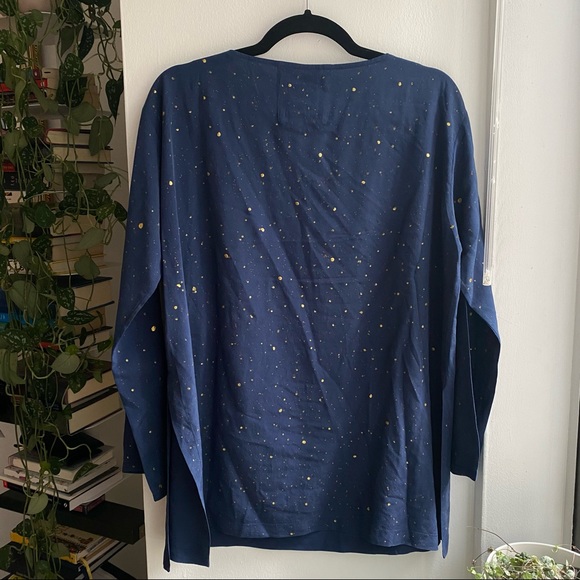 {Anthropology} 🔷 Silk tunic top - Picture 2 of 6